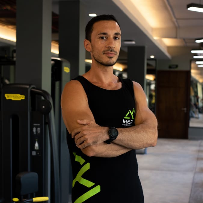 Male trainer at Meru Fitness